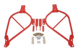 Chevrolet SS Subframe Connectors - BMR Suspension - Bolt-On - Red - `14-`17